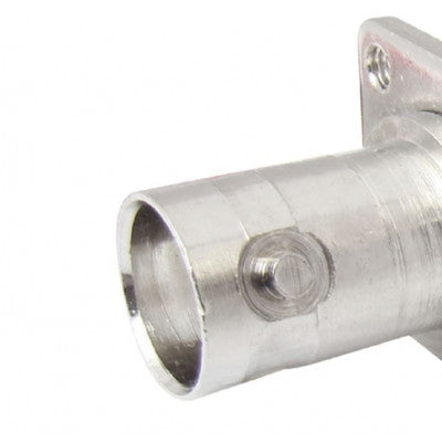 An MX BNC Female Connector with Teflon Panel Mounting Pin Gold Plated (MX-171)