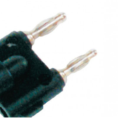 An MX BNC Male Plug to Double 4mm Banana Male Plug Connector Beryllium Copper (MX-1439)