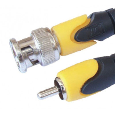 An MX BNC Male Plug To MX RCA Male Plug Cord Dual Moulded 1.5 Meter (MX-233)