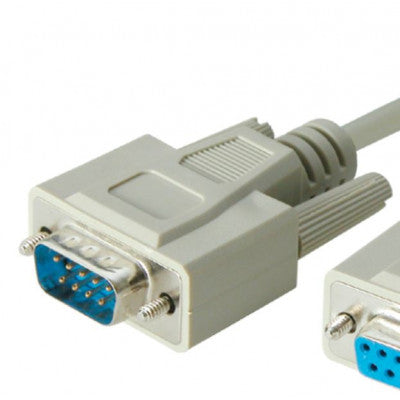 An MX DB 09P Male To MX DB 09P Female 9C Moulded Serial Data Cable 1.5 Meter (MX-2061)