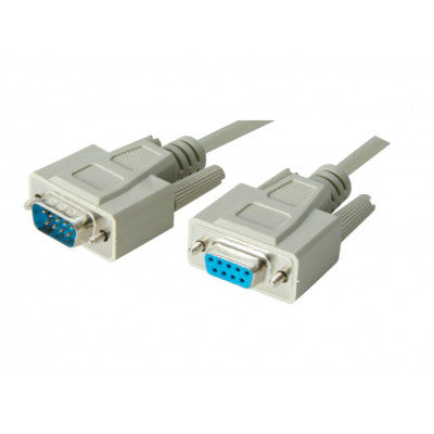 An MX DB 09P Male To MX DB 09P Female 9C Moulded Serial Data Cable 1.5 Meter (MX-2061)