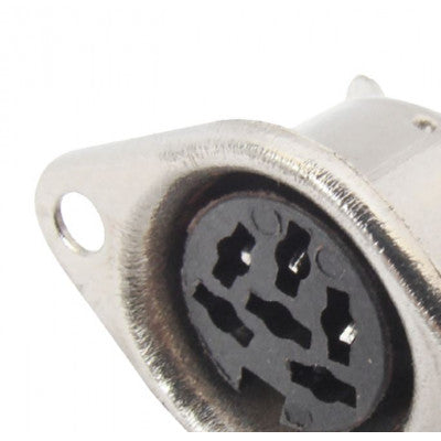 An MX DIN Female Connector Metal 5 Pin Socket (MX-124)