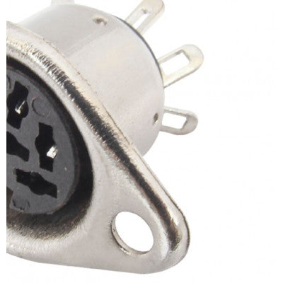 An MX DIN Female Connector Metal 5 Pin Socket (MX-124)