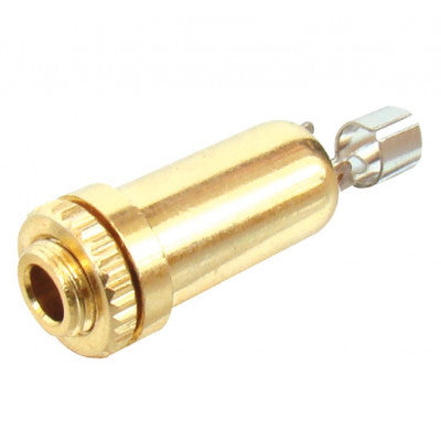An MX EP Stereo Extension Female Socket Connector 3.5mm Chassis Mounting Gold Plated (MX-2887)