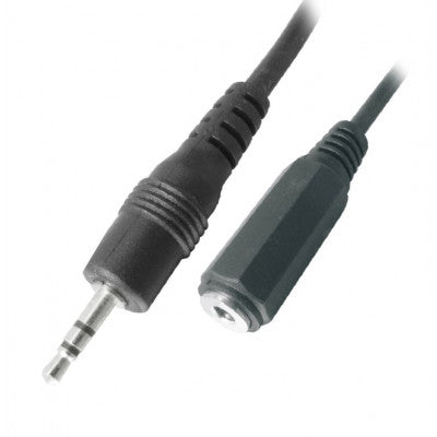 An MX EP Stereo Male Plug 2.5mm To MX EP Stereo Female Socket 3.5mm Cord 0.17 Meter (MX-2983)
