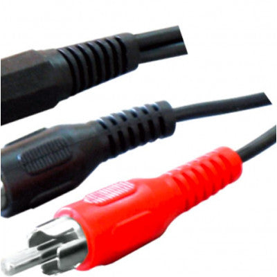 An MX EP Stereo Male Plug 3.5mm To MX 2 RCA Male Plug Cord 1.5 Meter (MX-560)