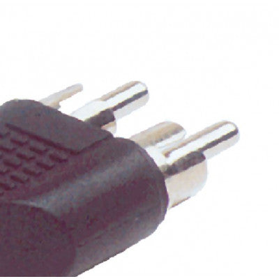 An MX EP Stereo Male Plug To MX 2 RCA Male Plug Connector (MX-1287)