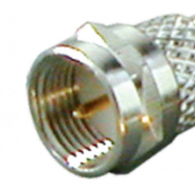 An MX 'F' Type 75 Ohms Connector Dummy Load Pin Gold Plated (MX-280)