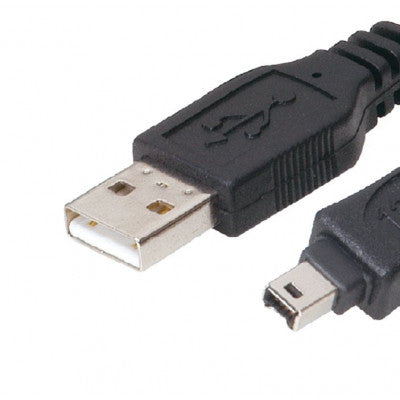 An MX Firewire IEEE 1394 4 Pin Male Plug To MX USB A Male Plug Cord 3 Meter (MX-2481A)