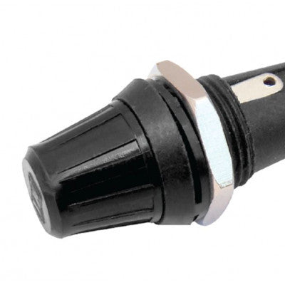 An MX Fuse Holder Screw Cap Flame Retardant (MX-407A)