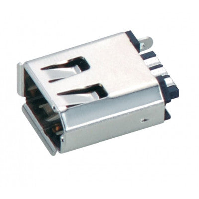An MX IEEE 1394 6 Pin Female Socket Connector (MX-2598)