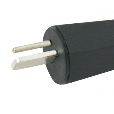 An MX Loud Speaker Male Connector Copper Plated (MX-43)