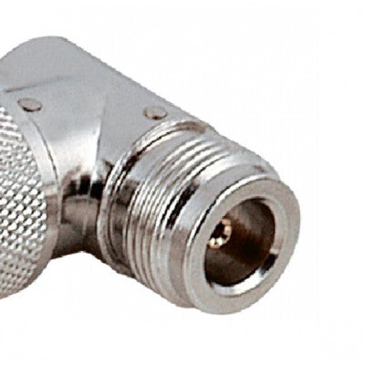 An MX N Male Plug To MX N Female Socket Connector Right Angle (MX-2376)