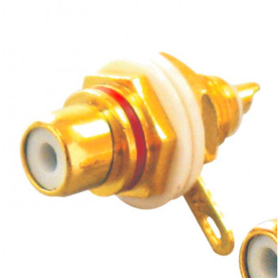 An MX RCA Connector Gold Plated With Teflon Heavy Duty Pair (MX-990)