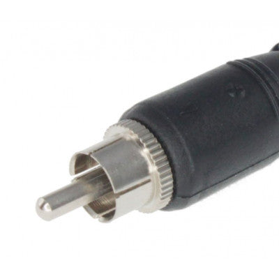 An MX RCA Male Connector Copper Plated Economy (MX-157E)