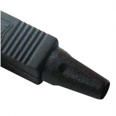 An MX RCA Male Connector Right Angle (MX-157A)