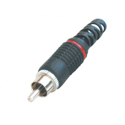 An MX RCA Male Connector Super Deluxe Copper Plated (MX-157)