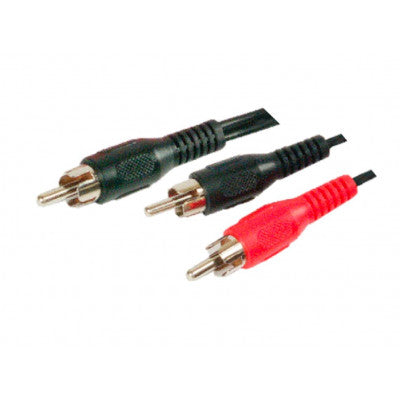An MX RCA Male Plug To 2 RCA Male Cord 1.5 Meter (MX-593)