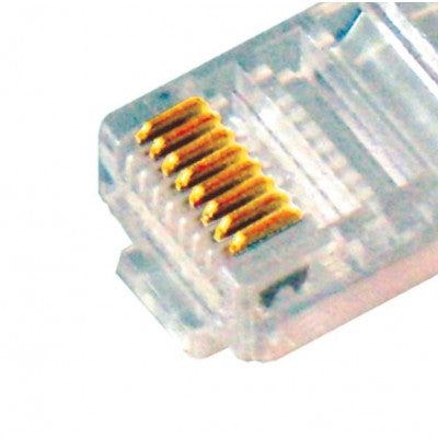 An MX RJ-45 CAT-5E 8P8C Male Plug 3U" (MX-2245A)