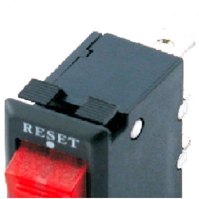 An MX Rocker Switch with Built In Circuit Breaker Rating 15A-250V SPST-3P (MX-1908)