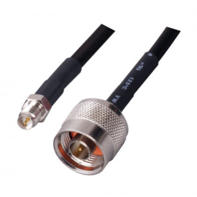 An MX RP SMA Female Socket To MX N Male Plug Cord RG-58U 1.5 Meter (MX-2326A)