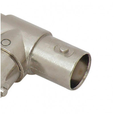 An MX T Connector 3 BNC Female Socket with Teflon Pin Gold Plated (MX-288)