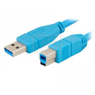 An MX USB 3.0 A Male Plug To USB 3.0 B Male Plug Cord 1.5 Meter (MX-3526)