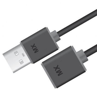 An MX USB A Male Plug To MX USB B Female Socket Cord 1.5 Meter (MX-3394)