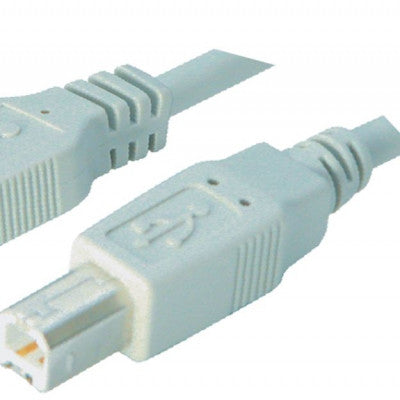 An MX USB A Male To MX USB B Male Cord Shielded 1.5 Meter (MX-2101)