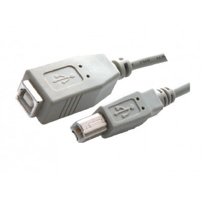 An MX USB B Male Plug To MX USB B Female Socket Cord 1.5 Meter (MX-1966)