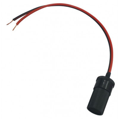 An MX Water Resistant Car / Motorcycle Charger Power Cigarette Lighter Female Socket with 30cm Extension Cable 10 Amp (MX-493A)