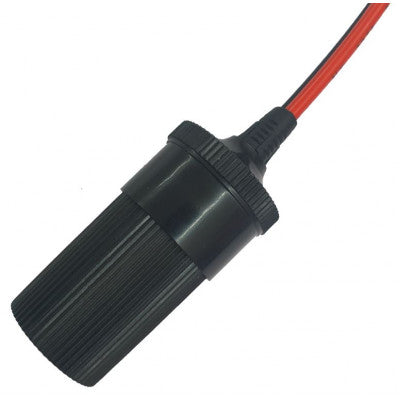 An MX Water Resistant Car / Motorcycle Charger Power Cigarette Lighter Female Socket with 30cm Extension Cable 10 Amp (MX-493A)