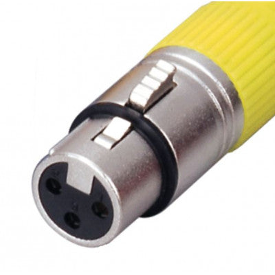 An MX XLR 3 Pin MIC Extension Female Connector Heavy Duty Super Deluxe (MX-2553)