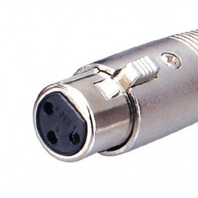 An MX XLR 3 Pin MIC Female Extension Connector (MX-386)
