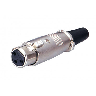 An MX XLR 3 Pin MIC Female Extension Connector (MX-386)