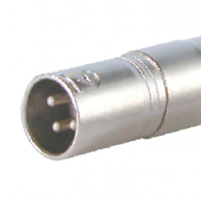 An MX XLR 3 Pin MIC Male Plug Connector To MX P-38 Stereo Female Socket Locking Type Connector (MX-1875A)