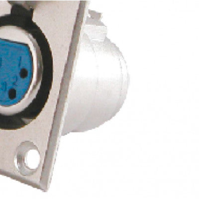 An MX XLR 4 PIN MIC Female Socket Connector Panel Mounting (MX-1888)