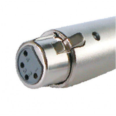 An MX XLR 4 Pin Micro Phone Extension Female Socket Cannon Type Connector (MX-1878)