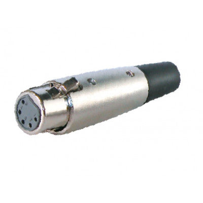 An MX XLR 5 Pin Micro Phone Extension Female Socket Cannon Type Connector (MX-1880)
