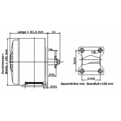 An MY1016 250W eBike Motor with Electric Bicycle Combo Kit