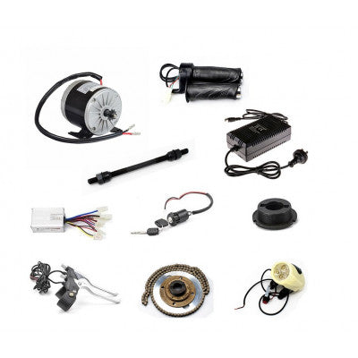 An MY1016 250W eBike Motor with Electric Bicycle Combo Kit