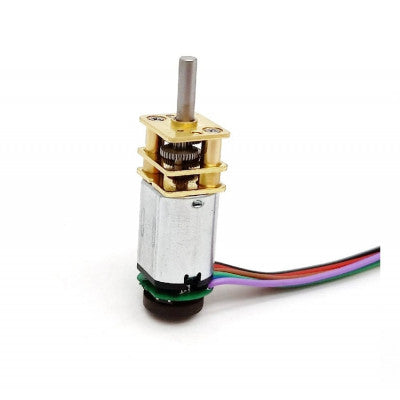 An N12 5V 1200RPM Metal Gear Motor With Encoder