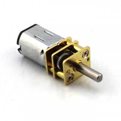 An N20 6V 100 RPM Micro Metal Gear Motor
