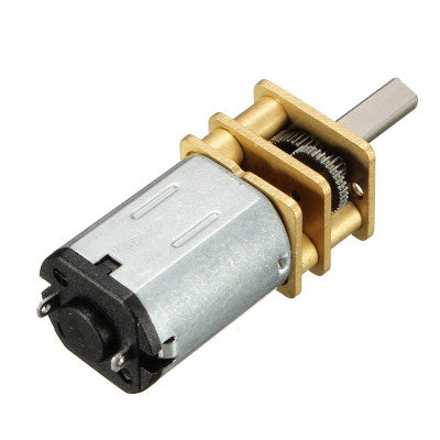 An N20 6V 30 RPM Micro Metal Gear Motor