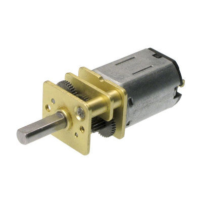 An N20 12V 100RPM Micro Gear Motor