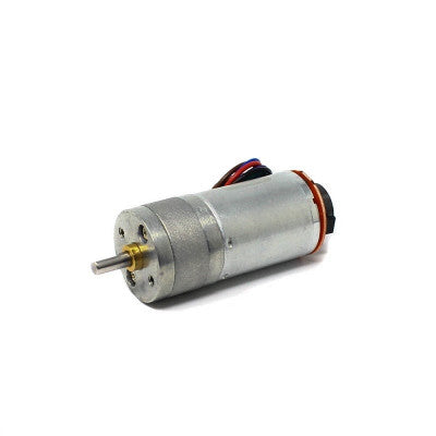 An N25 12V 75RPM Metal Gear Motor With Encoder D Type Shaft