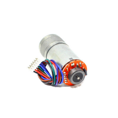 An N25 6V 550RPM Metal Gear Motor With Encoder D Type Shaft