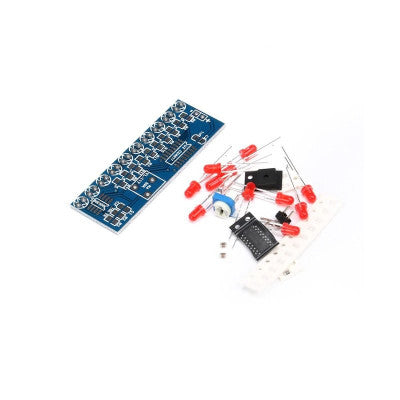 An NE555 + CD4017 Water Flowing Light LED Module DIY Kit