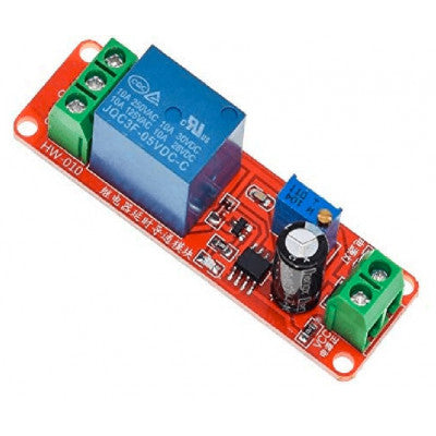 An NE555 Delay Timer Switch Adjustable 0-10 Sec 5V Relay Module
