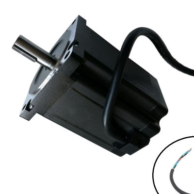 An NEMA 34-86HS97-4504-01J-59.14-Kg-cm Stepper Motor Keyway-Type Shaft